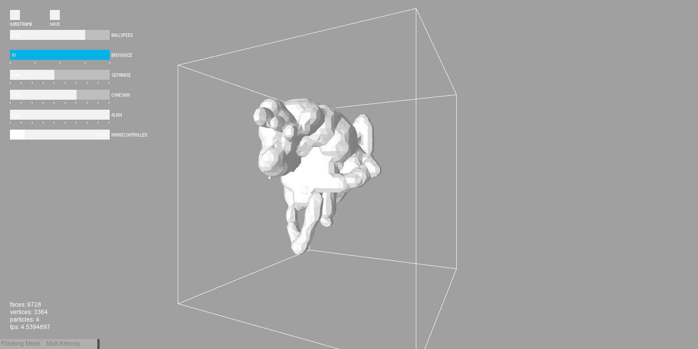 Algorithmic Techtonics mesh detail