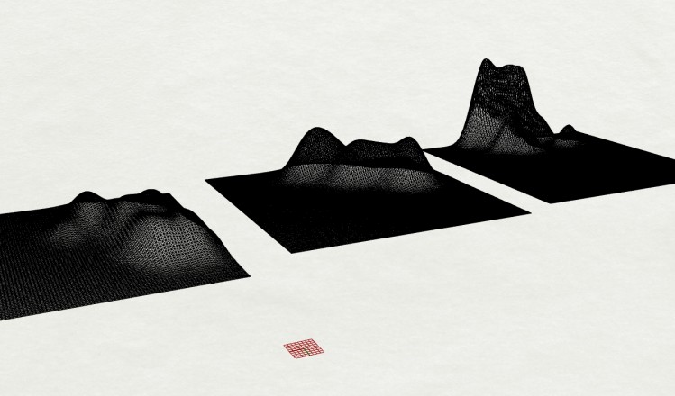 Behavioral landscape sculpture